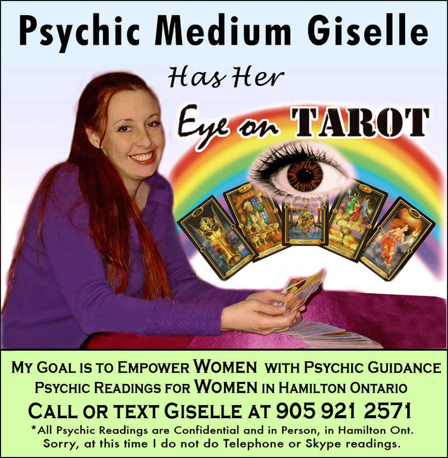 Hamilton Psychic Medium Giselle Offers Psychic Medium Readings Tarot Card Readings Psychic 7572